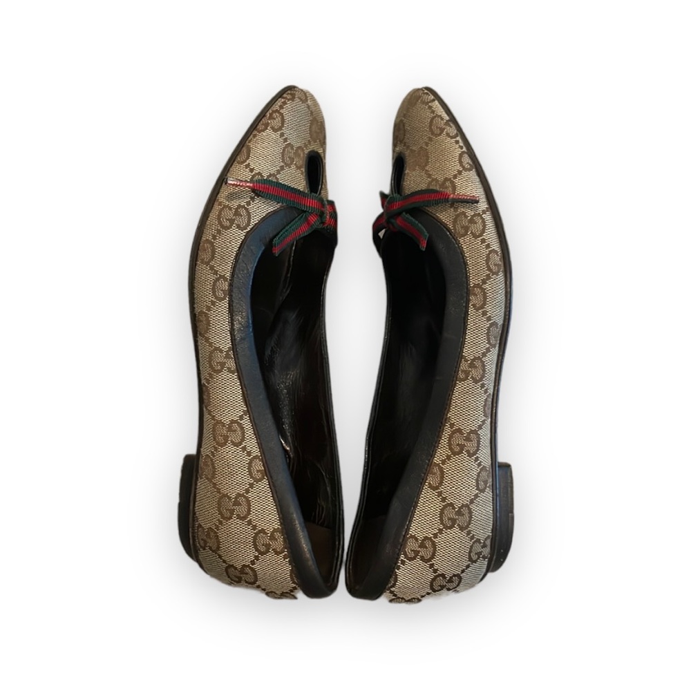 Gucci GG Logo Ballet Flats